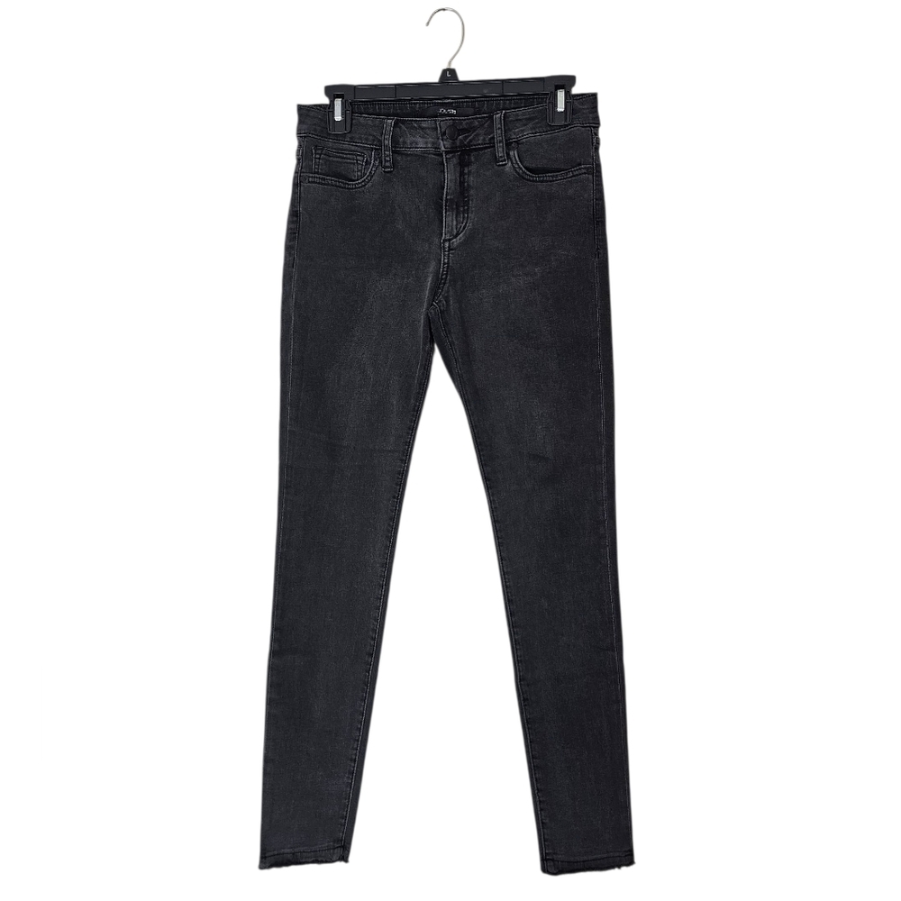 Joe's Jeans Mid Rise Black Gray Skinny Leg Ankle Jeans 27 Preowned